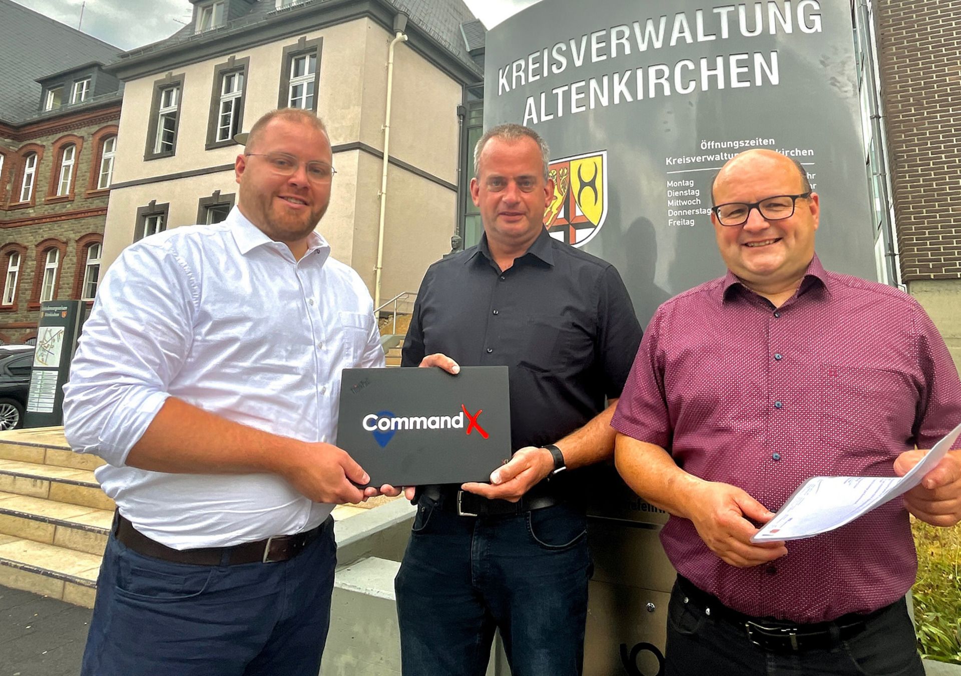 Landkreis Altenkirchen zukünftig mit CommandX ausgestattet